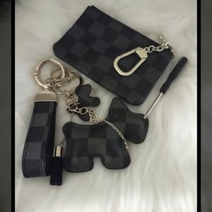 Luxury Schnauzer Keychain